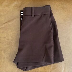Dark Brown Trouser shorts
